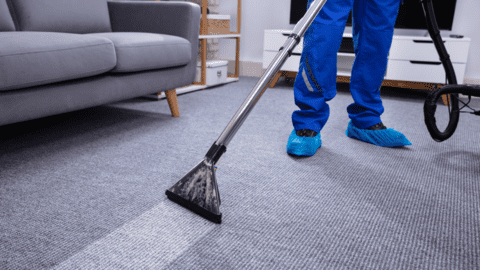 Floor and carpet cleaning trade service image
