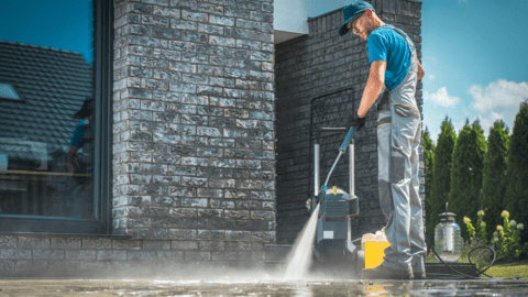 Pressure washing trade service image